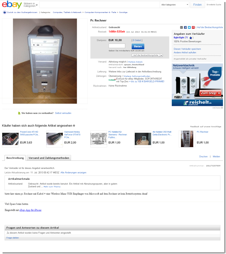 Pc Rechner eBay