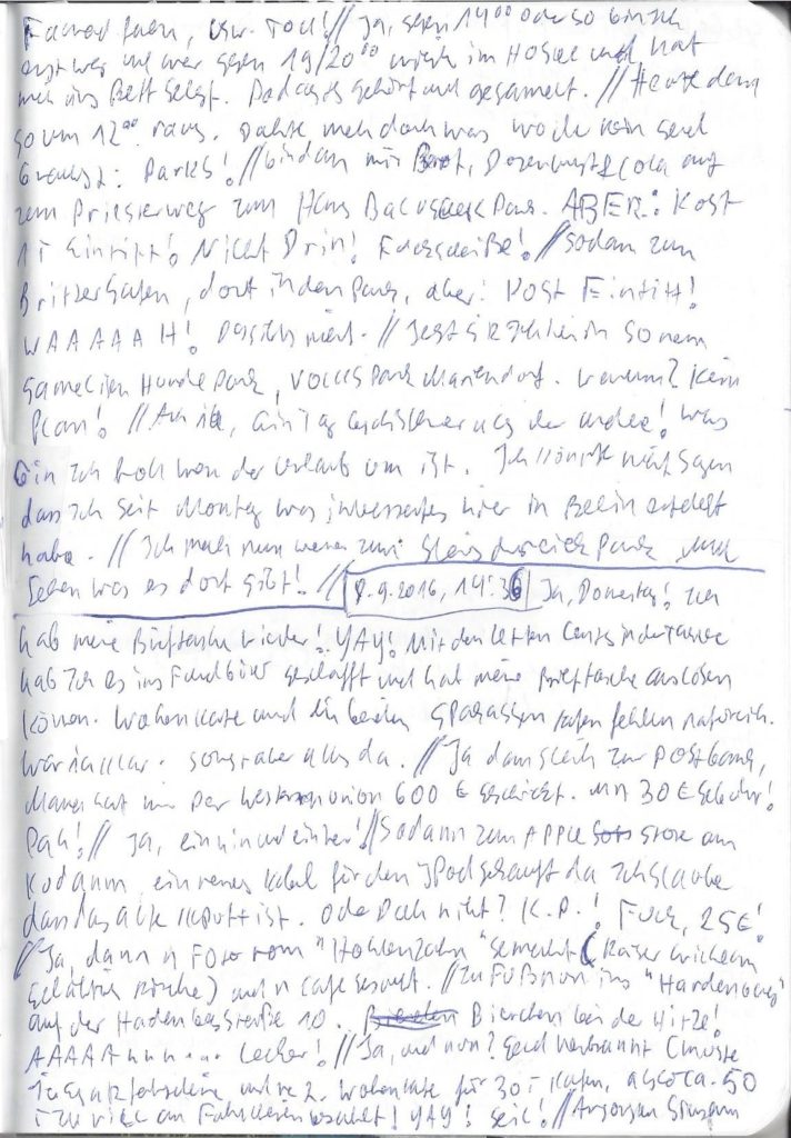 Tagebuch 12