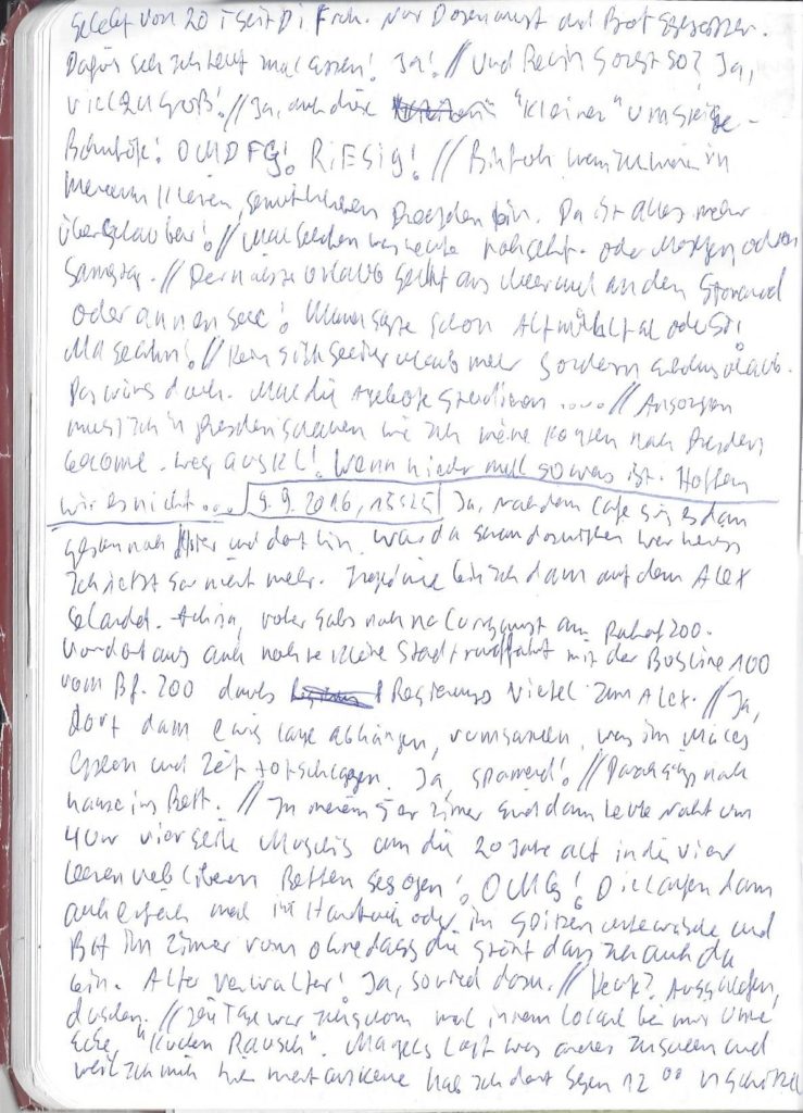 Tagebuch 13
